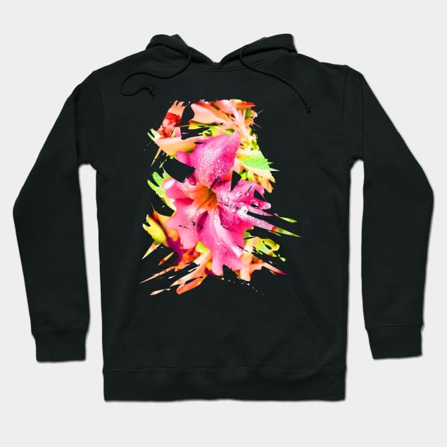 Abstract Flower 2 Hoodie by sfajar